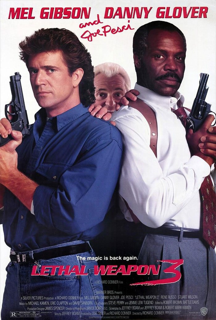 Poster of Lethal Weapon 3 movie 