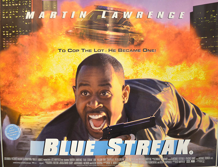 Poster of Blue Streak movie 
