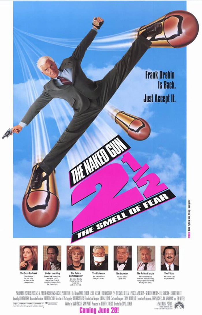 Poster of The Naked Gun 2½: The Smell Of Fear movie 