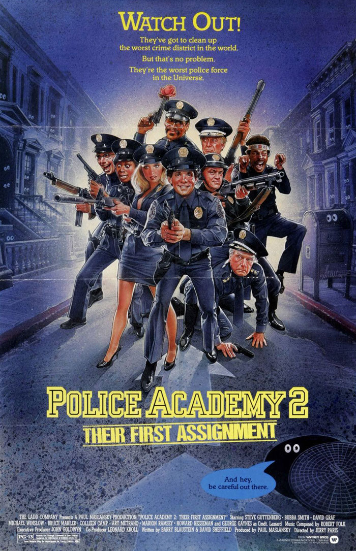 Poster of Police Academy 2: Their First Assignment movie 