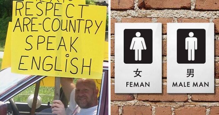 50 Times People Spotted Incorrect But Hilarious English Texts, They Just Had To Share Them In This Group