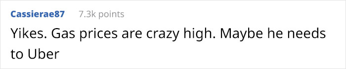 Person Gives Boss Ride Home, Ends Up Their Personal Driver Against Their Will