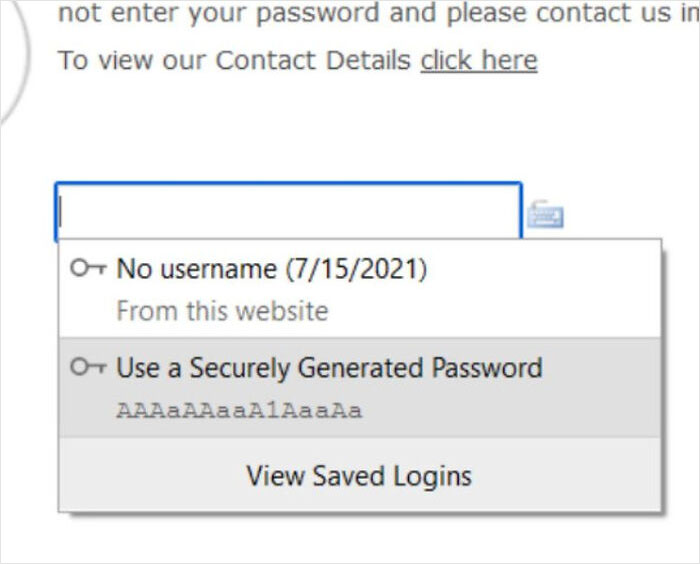 I Am Out Of Words. Happened With Firefox, On A Banking Website