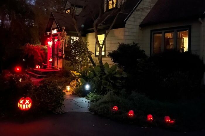 First Halloween In My New Neighborhood And Didn’t Get A Single Trick Or Treater