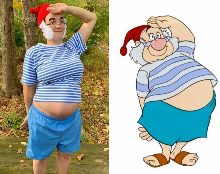 Had To Incorporate The Bump Into This Year‘S Halloween Costume!