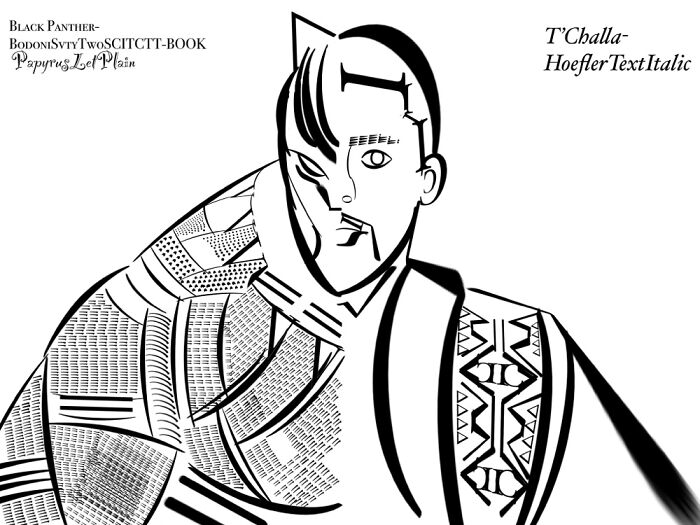 Lettertype Portrait For An Advanced Studio In Graphic Design Class. Gone, But Never Forgotten.