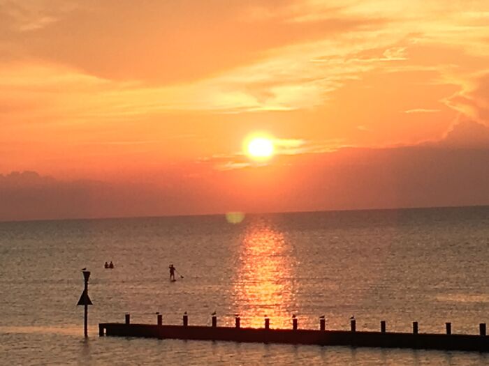 View From The Back Porch Of Our Beach House
