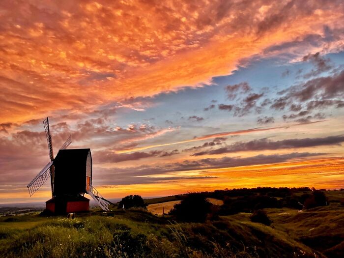 Sunset In Buckinghamshire, UK