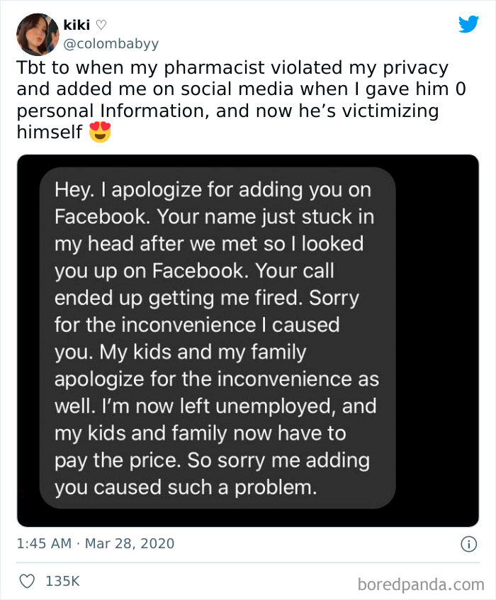 Inappropriate Messages From People Who Should Be Professional