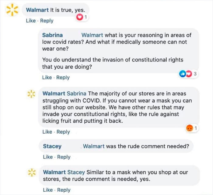 Walmart Is All Out Of Fs To Give