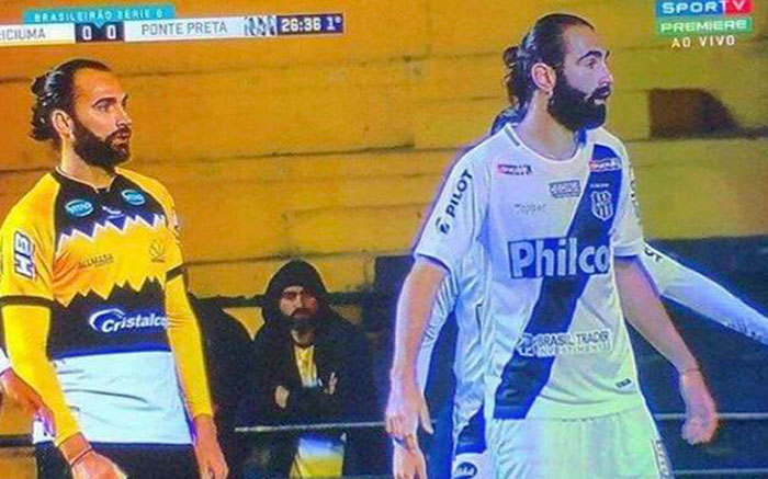 The Guy Is Playing For Both Teams, And Still Watching It From The Grandstand