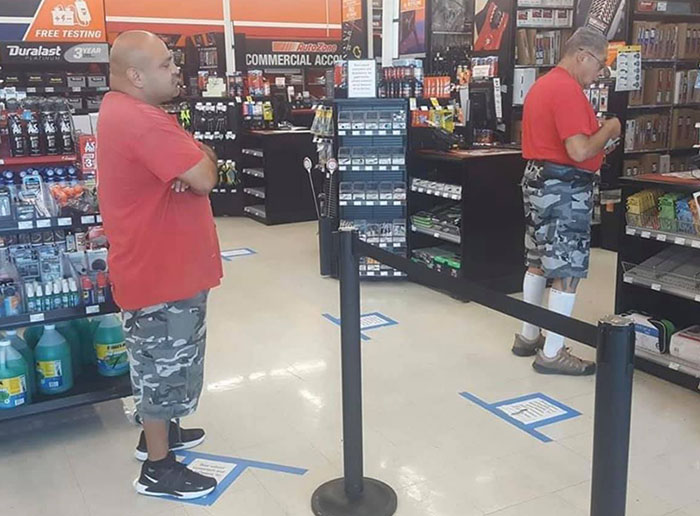 Waiting To Pay In Line And Seeing Your Future Self