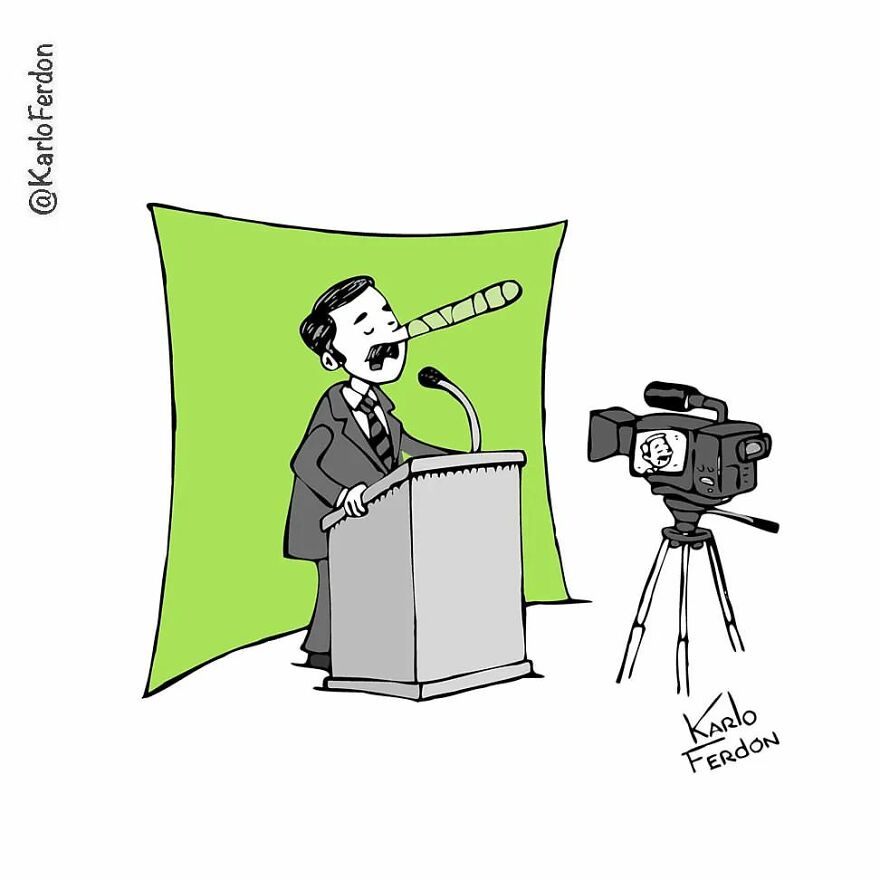 This Artist Makes Humorous One-Panel Comics Without Dialogue (100 New Pics)