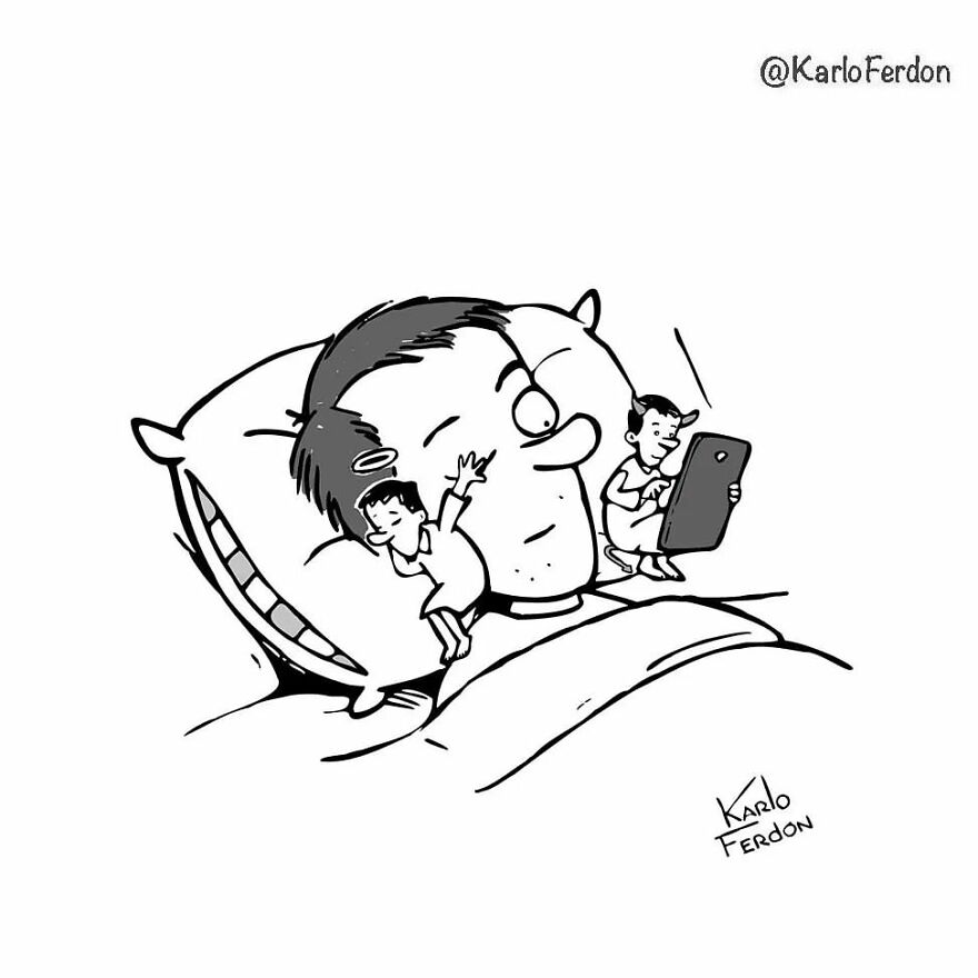 This Artist Makes Humorous One-Panel Comics Without Dialogue (100 New Pics)