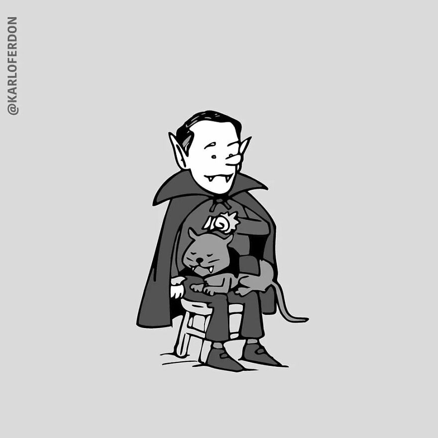 This Artist Makes Humorous One-Panel Comics Without Dialogue (100 New Pics)