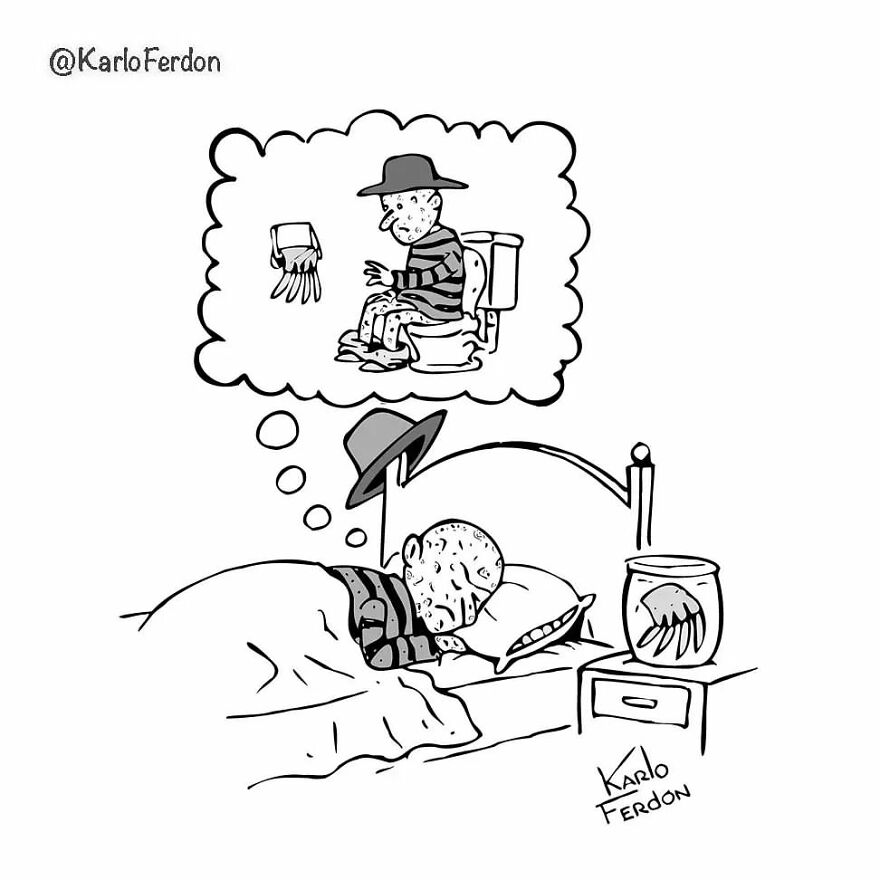 This Artist Makes Humorous One-Panel Comics Without Dialogue (100 New Pics)