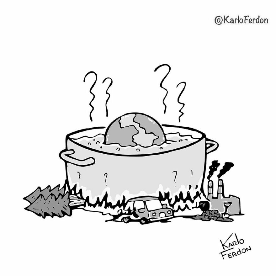 This Artist Makes Humorous One-Panel Comics Without Dialogue (100 New Pics)