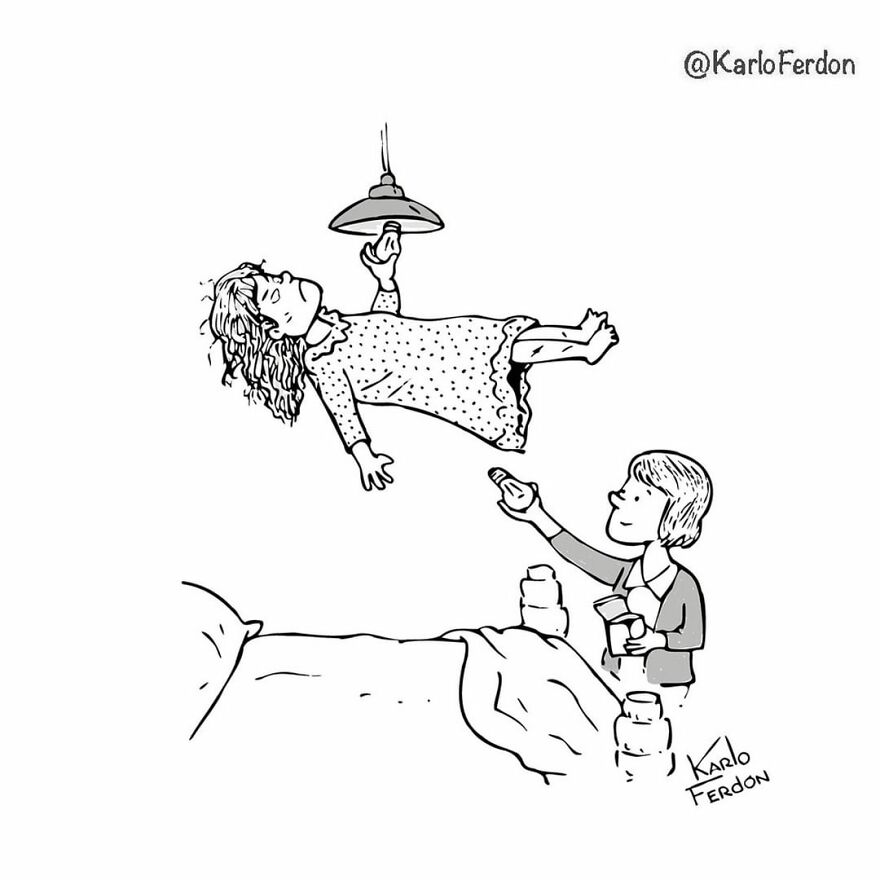 This Artist Makes Humorous One-Panel Comics Without Dialogue (100 New Pics)