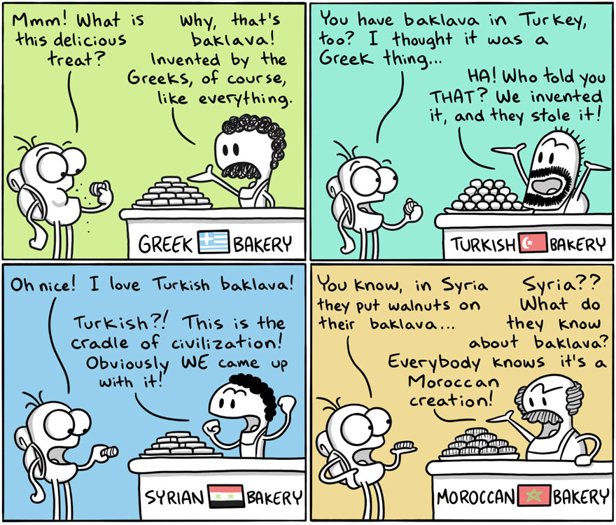 Artist Hilariously Illustrates The Differences Between Different Countries And Languages (New Pics)