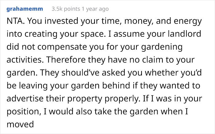 Landlords Didn't Expect Tenant Would Move Her Garden With Her, Have Potential Buyers Walk Out Landlords Didn't Expect Tenant Would Move Her Garden With Her, Have Potential Buyers Walk Out