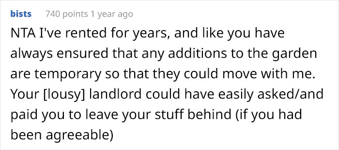 Landlords Didn't Expect Tenant Would Move Her Garden With Her, Have Potential Buyers Walk Out Landlords Didn't Expect Tenant Would Move Her Garden With Her, Have Potential Buyers Walk Out