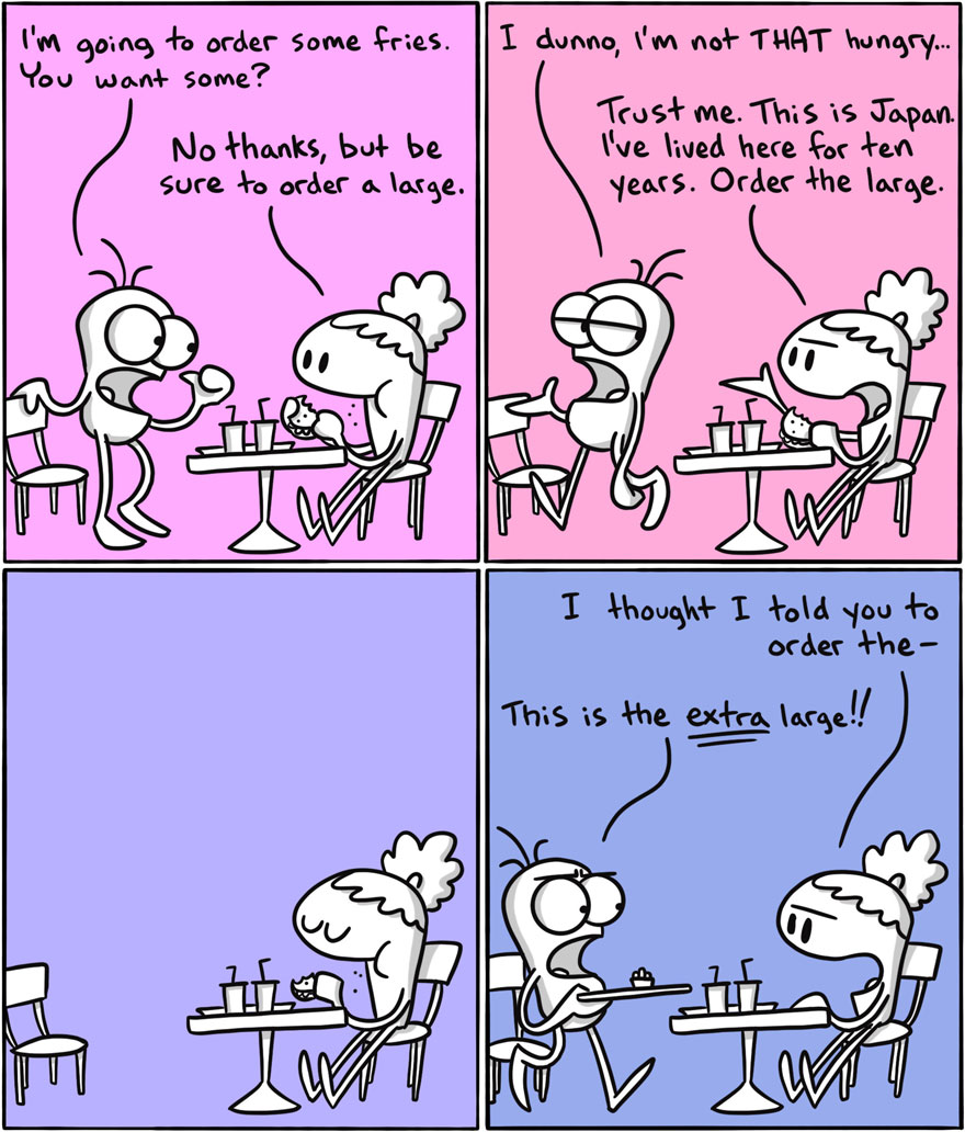 Artist Hilariously Illustrates The Differences Between Different Countries And Languages (New Pics)