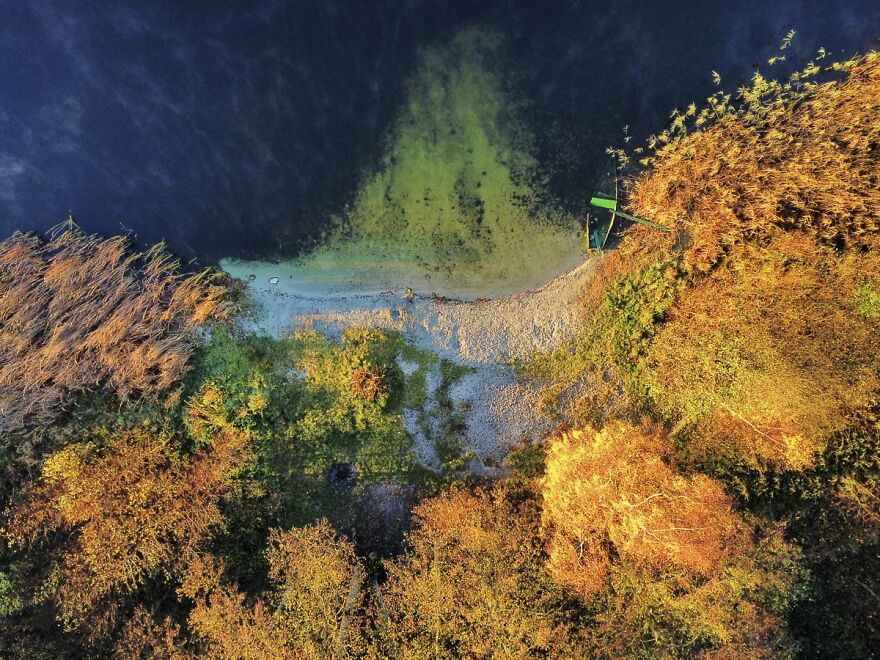 Autumn Landscape From The Air Autumn Landscape From The Air