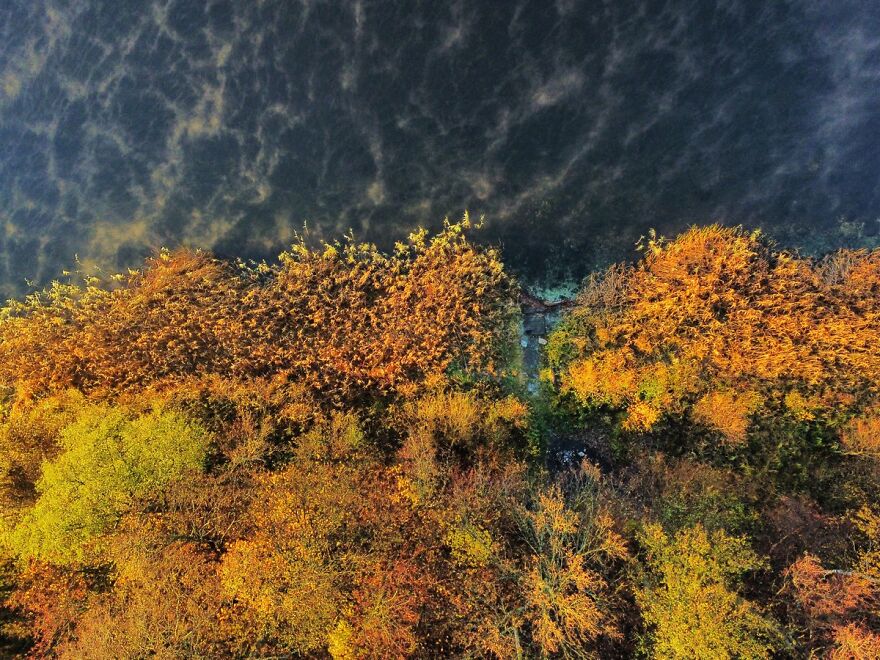 Autumn Landscape From The Air Autumn Landscape From The Air