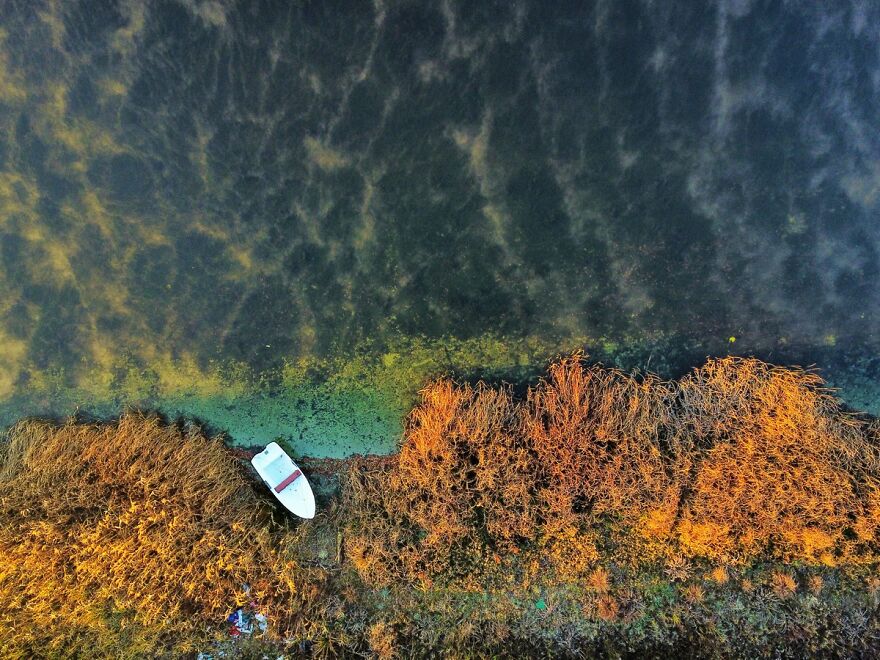 Autumn Landscape From The Air Autumn Landscape From The Air