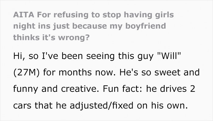 Boyfriend Loses It After Finding Out That His Girlfriend Is Having A Girls' Night In, The Woman Is Blown Away