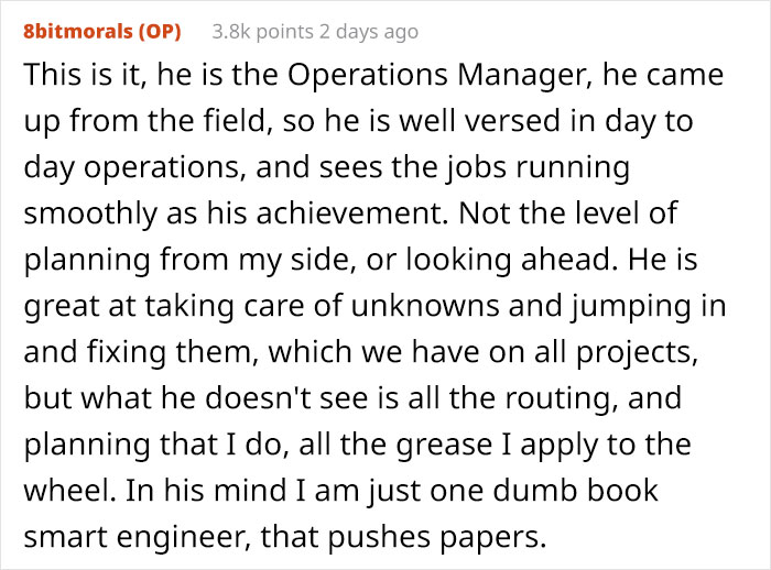 Manager Claims This Guy Doesn't Do Anything, So He Quits To Prove A Point