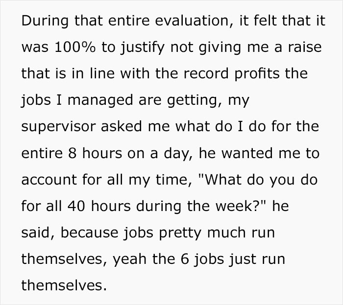 Manager Claims This Guy Doesn't Do Anything, So He Quits To Prove A Point