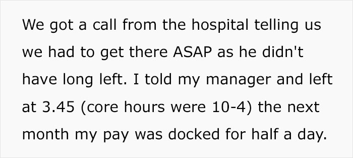 After Not Receiving Loyalty From The Company, Employee Starts Leaving Work Right On The Dot, Maliciously Complying With The Manager's Views