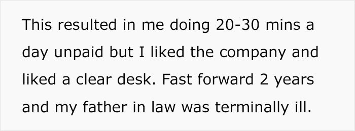 After Not Receiving Loyalty From The Company, Employee Starts Leaving Work Right On The Dot, Maliciously Complying With The Manager's Views
