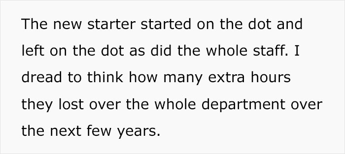 After Not Receiving Loyalty From The Company, Employee Starts Leaving Work Right On The Dot, Maliciously Complying With The Manager's Views