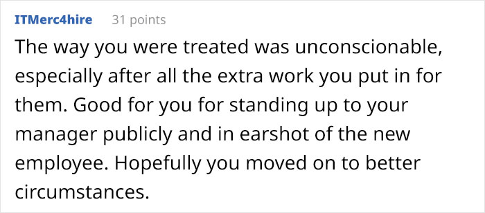 After Not Receiving Loyalty From The Company, Employee Starts Leaving Work Right On The Dot, Maliciously Complying With The Manager's Views