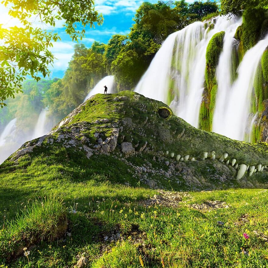 Photographic Project Merges Landscapes And Wild Animals Into Breathtaking Images (53 Pics)