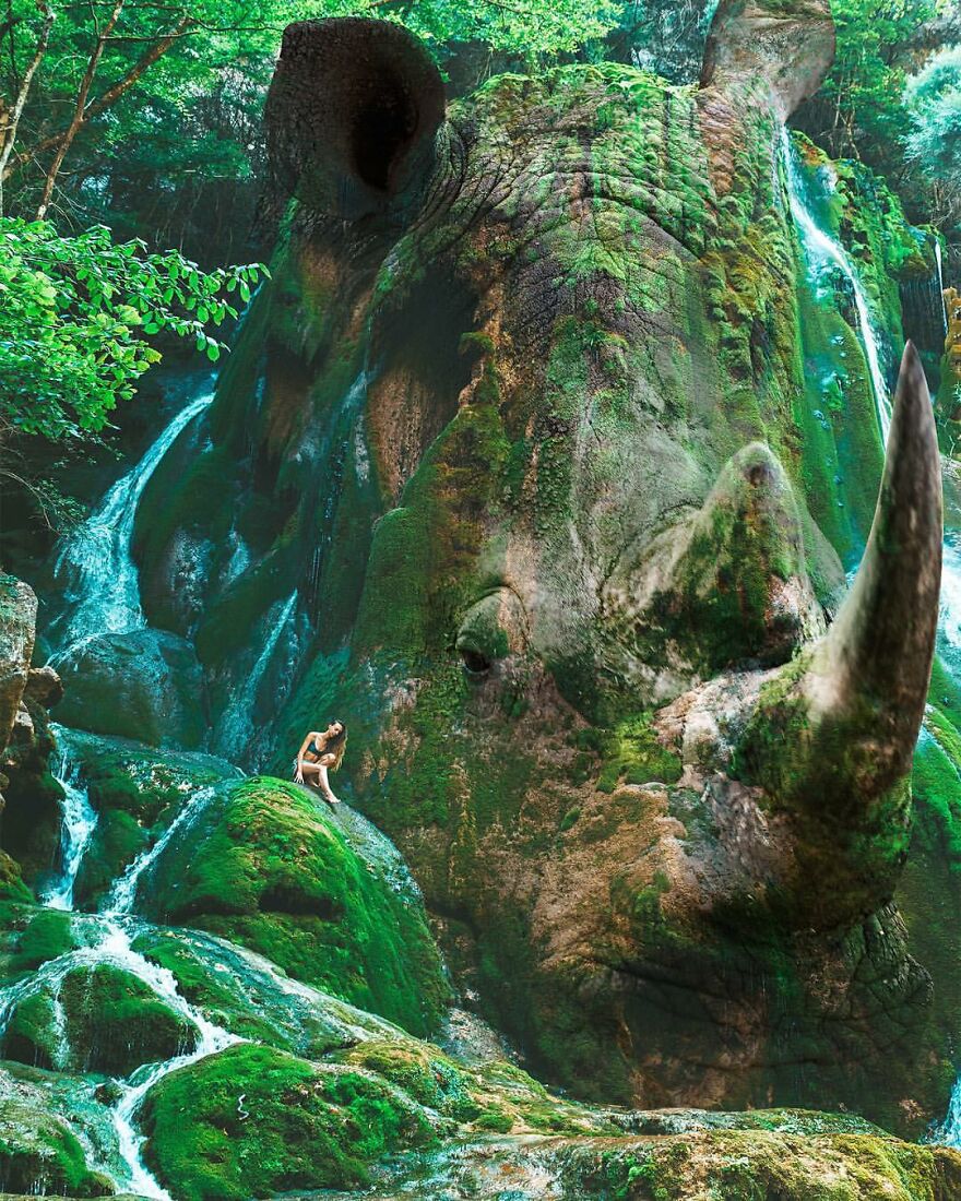 Photographic Project Merges Landscapes And Wild Animals Into Breathtaking Images (53 Pics)