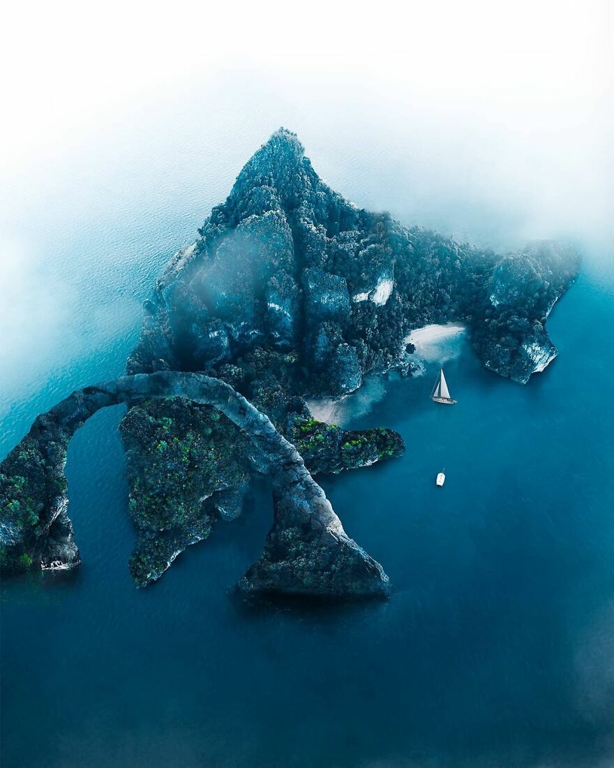 Photographic Project Merges Landscapes And Wild Animals Into Breathtaking Images (53 Pics)