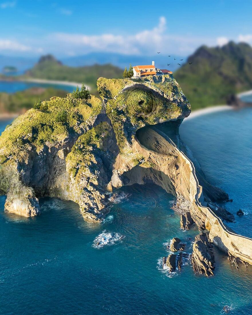 Photographic Project Merges Landscapes And Wild Animals Into Breathtaking Images (53 Pics)