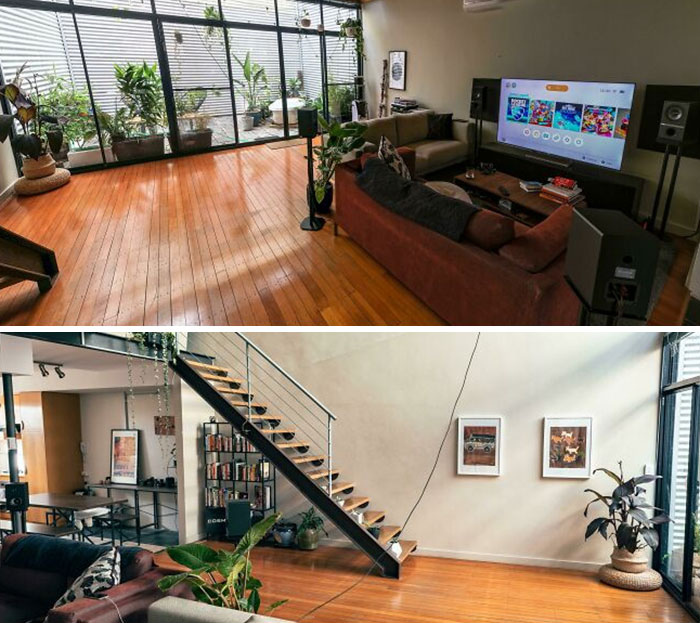 I Moved Into An Old Squash Court