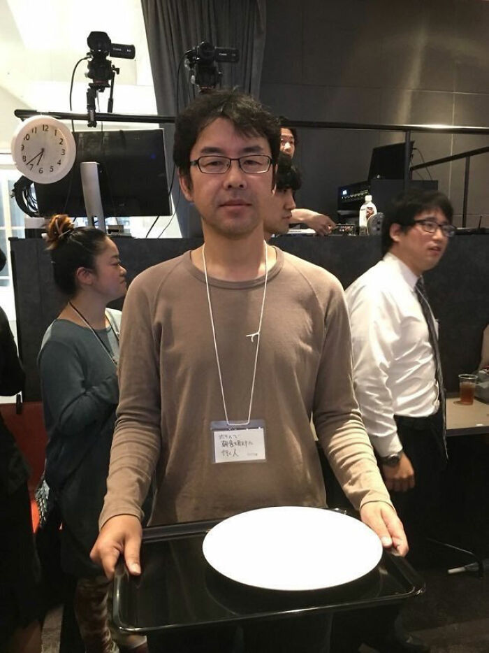 A Guy At The Hotel Breakfast Buffet