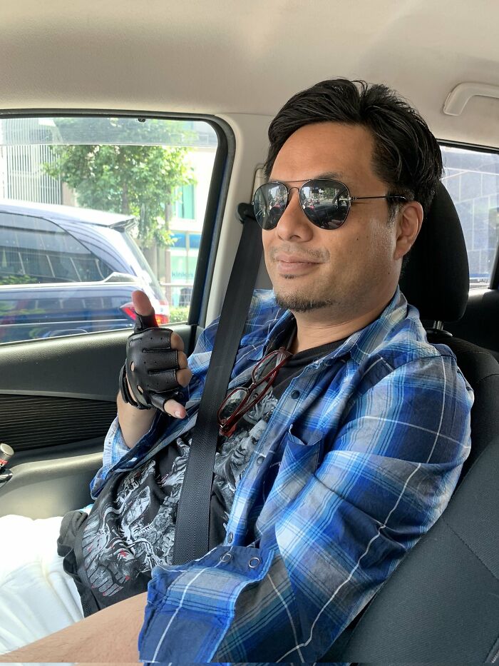 An Otaku Taking A Picture For A Dating App