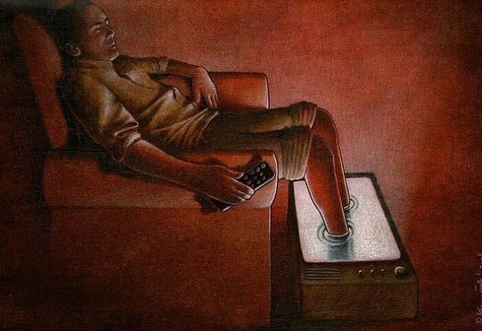 95 New Illustrations By Artist Pawel Kuczynski Put Their Finger On The Wounds Of Today's Society
