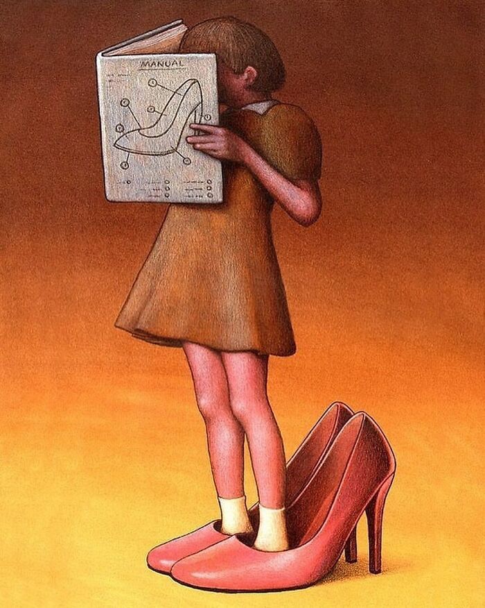 95 New Illustrations By Artist Pawel Kuczynski Put Their Finger On The Wounds Of Today's Society