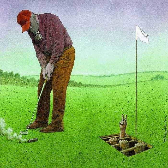 95 New Illustrations By Artist Pawel Kuczynski Put Their Finger On The Wounds Of Today's Society