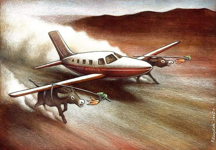 95 New Illustrations By Artist Pawel Kuczynski Put Their Finger On The Wounds Of Today's Society