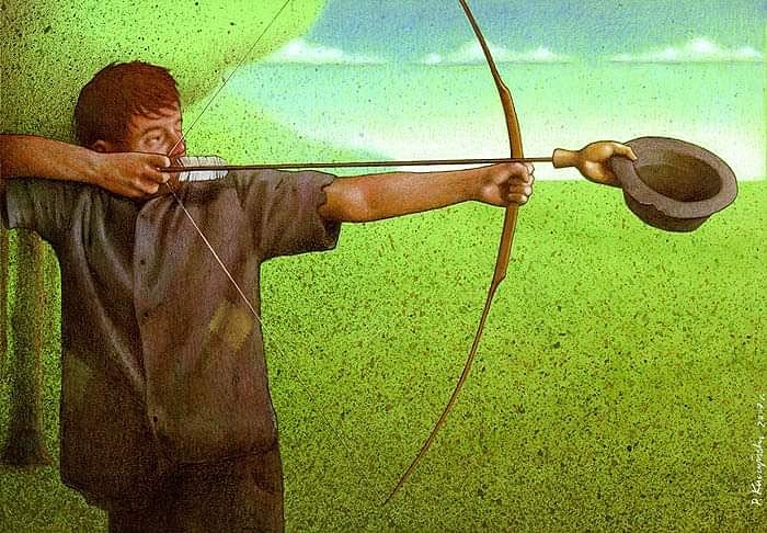 95 New Illustrations By Artist Pawel Kuczynski Put Their Finger On The Wounds Of Today's Society