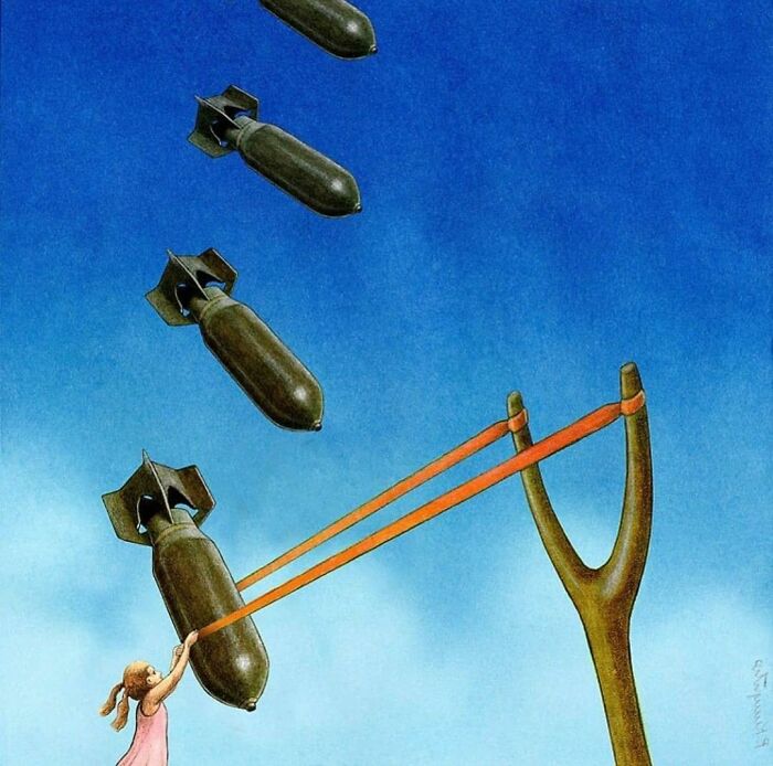 95 New Illustrations By Artist Pawel Kuczynski Put Their Finger On The Wounds Of Today's Society