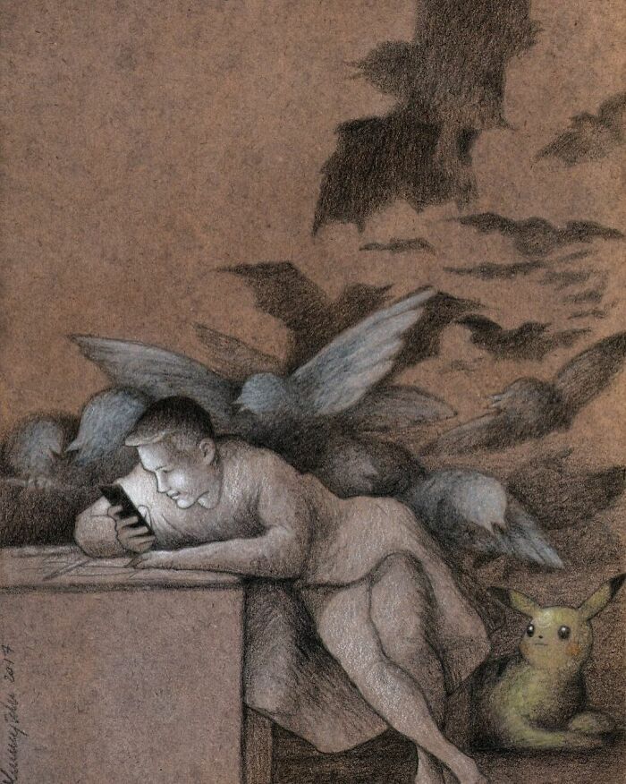 95 New Illustrations By Artist Pawel Kuczynski Put Their Finger On The Wounds Of Today's Society